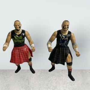WWF Jakks Pacific Action Figure - Tag Teams: Headbangers (Thrasher / Mosh)